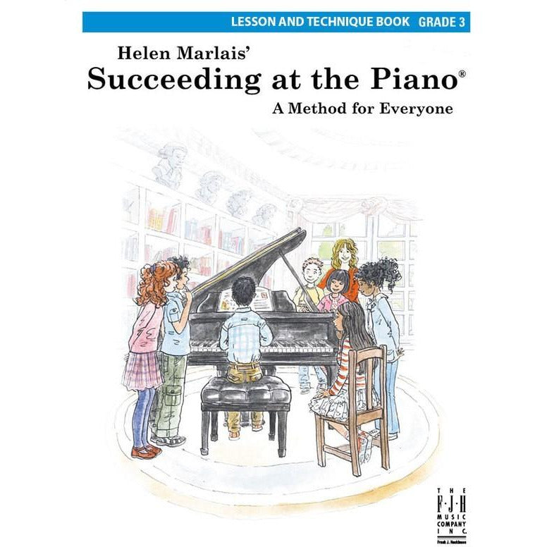 SUCCEEDING AT THE PIANO GR 3 LESSON TECH BOOK - Music2u