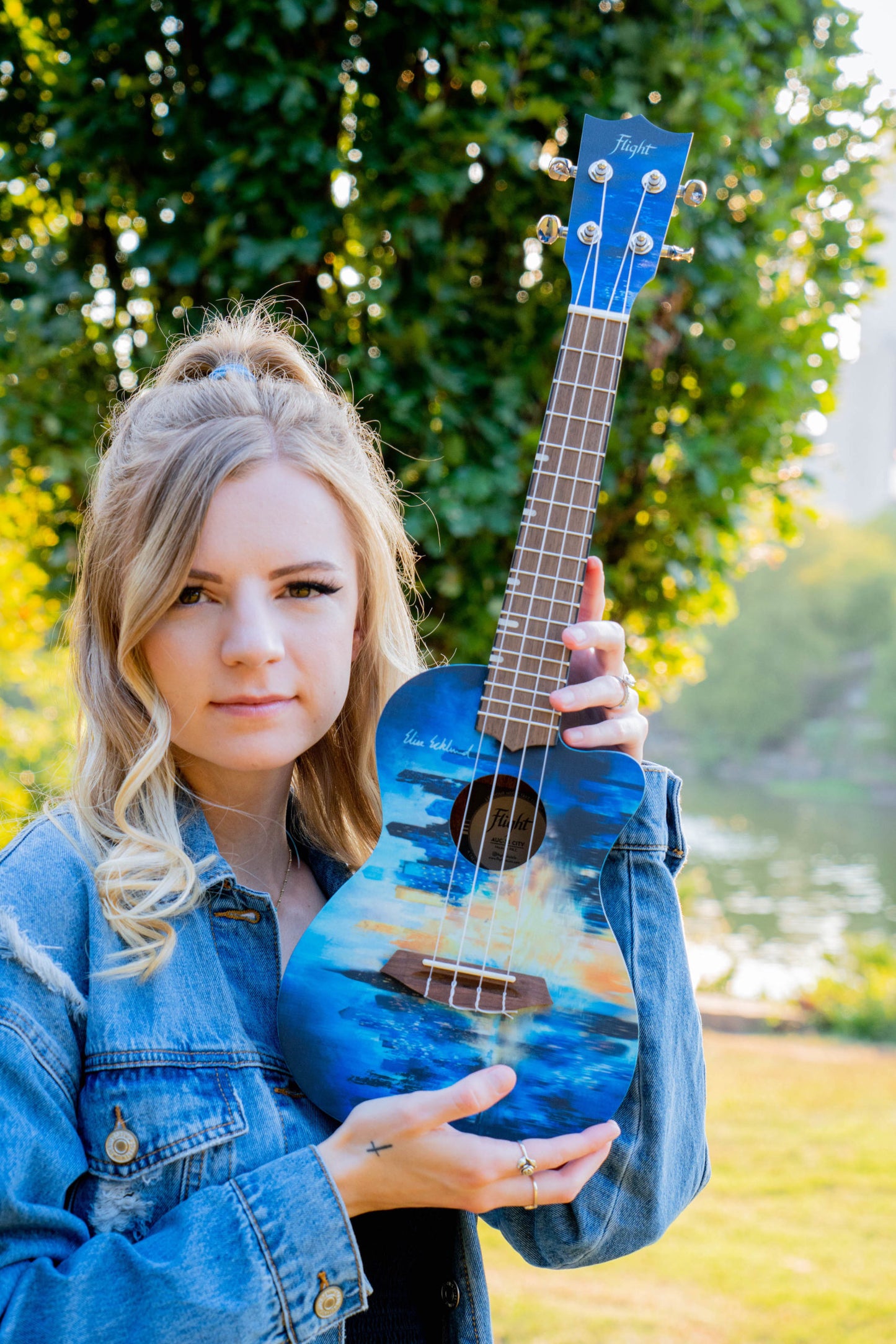 Flight Elise Ecklund Signature Concert Ukulele