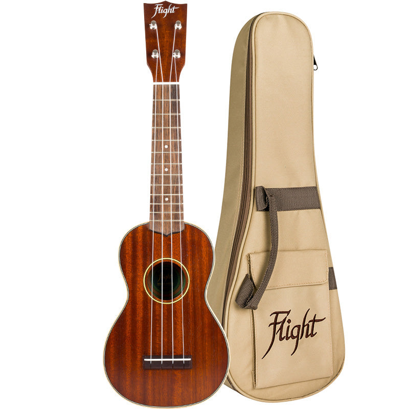 Flight MUS2 Soprano Ukulele With Padded Gig Bag