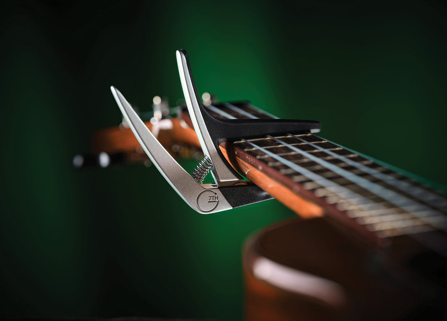 G7th Nashville Ukulele Capo - Silver