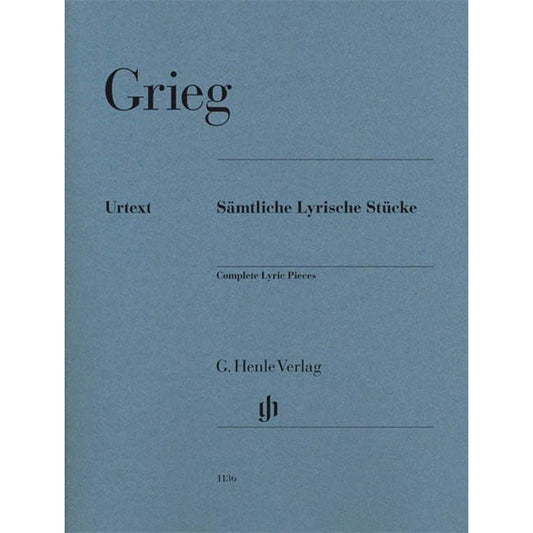 GRIEG - COMPLETE LYRIC PIECES URTEXT - Music2u