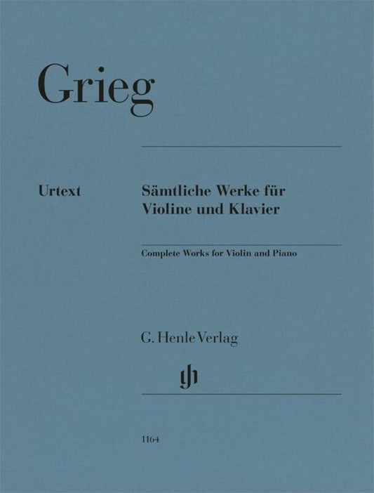 Grieg - Complete Works For Violin/Piano