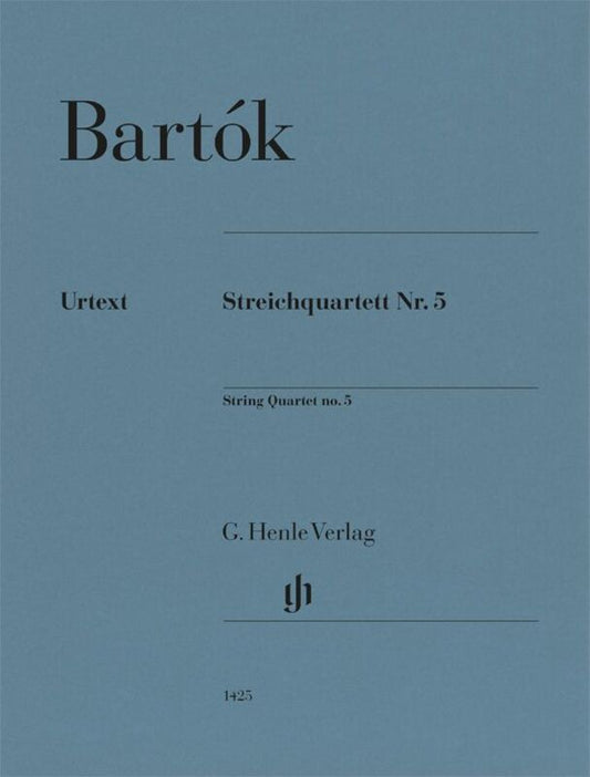 Bartok - String Quartet No 5 Set Of Parts