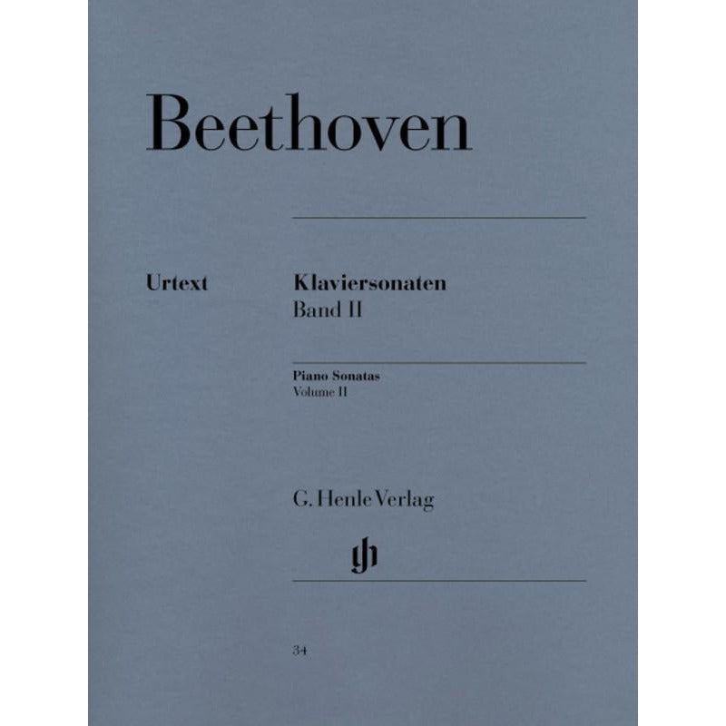 BEETHOVEN - PIANO SONATAS BK 2 URTEXT - Music2u