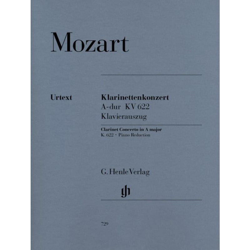 Mozart - Concerto A Maj K 622 Clarinet In A/Piano