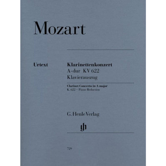 Mozart - Concerto A Maj K 622 Clarinet In A/Piano