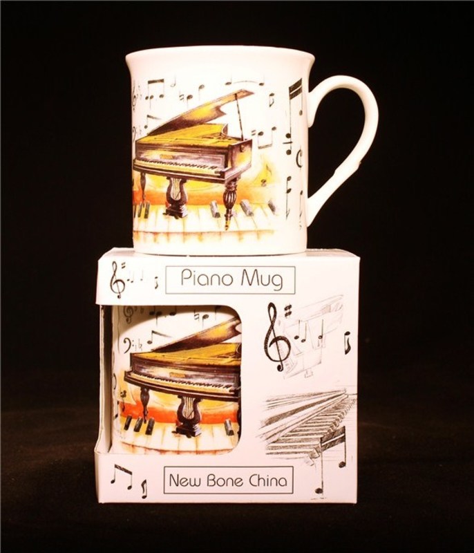 FINE CHINA MUG PIANO