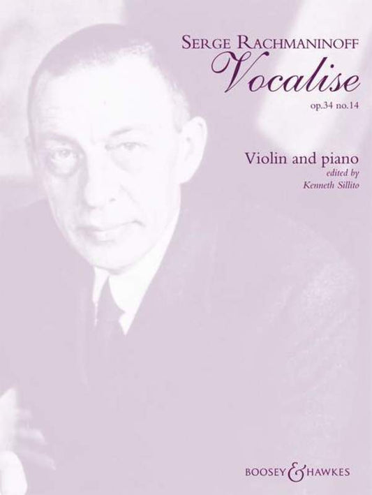 Rachmaninoff - Vocalise Op 34 No 14 Violin/Piano