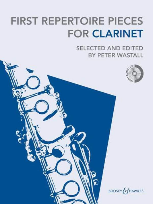 First Repertoire Pieces For Clarinet Revised Bk/Cd