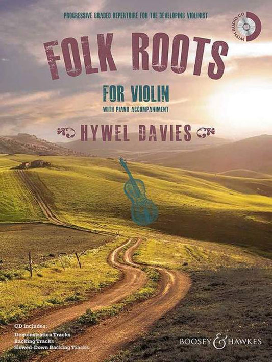 Folk Roots For Violin Book/Cd