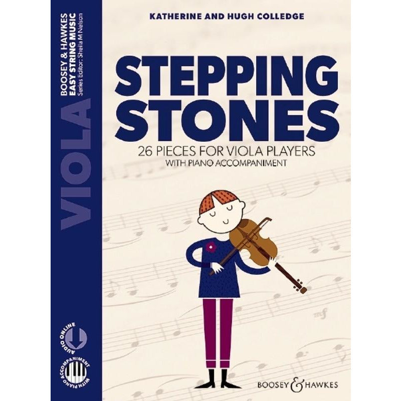 STEPPING STONES VIOLA/PIANO BK/OLA NEW EDITION - Music2u