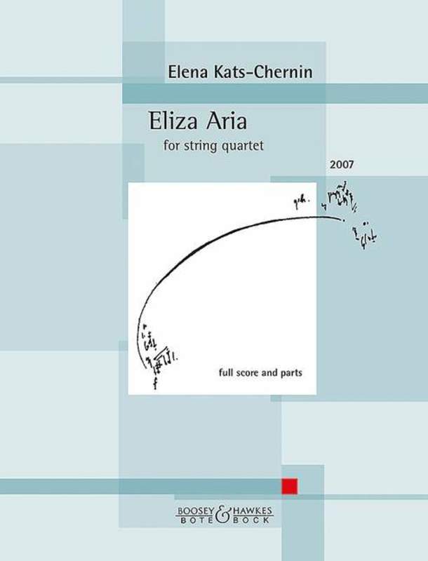 Kats-Chernin - Eliza Aria String Quartet Sc/Pts