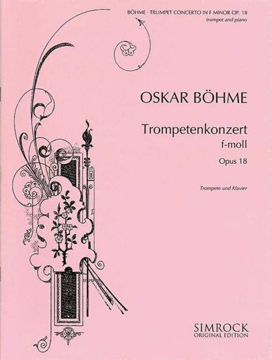 Boehme - Concerto In F Min Op 18 Trumpet/Piano