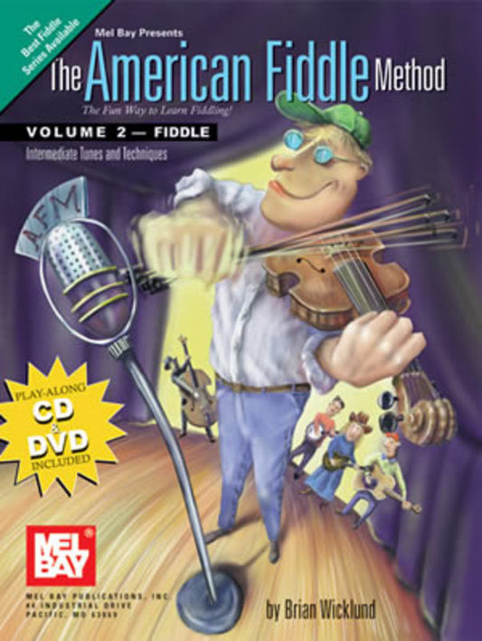 American Fiddle Method Vol 2 Bk/Cd/Dvd