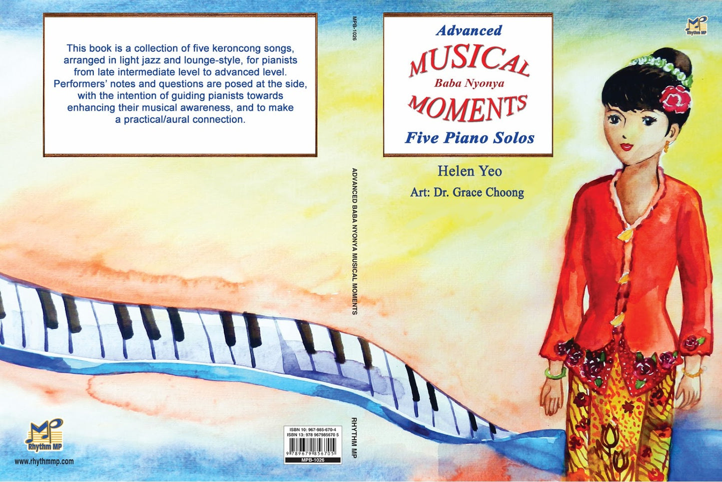 Advanced Baba Nyonya - Musical Moments for Piano Book