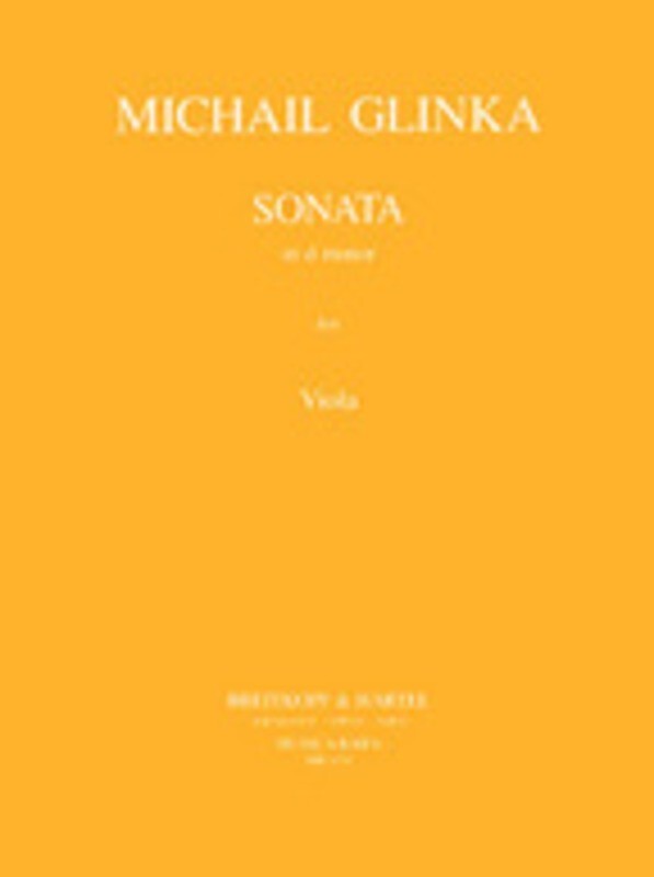 Glinka - Sonata D Minor For Viola/Piano