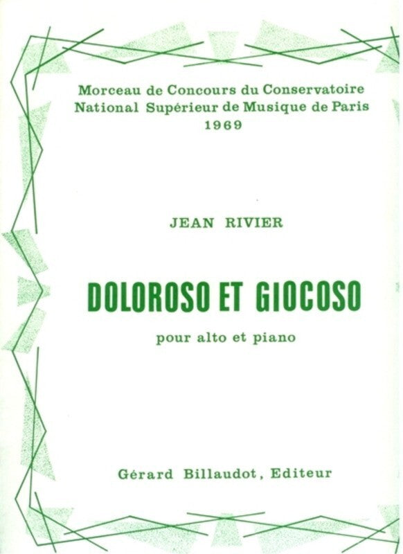 Doloroso Et Giocoso Vla/Pno