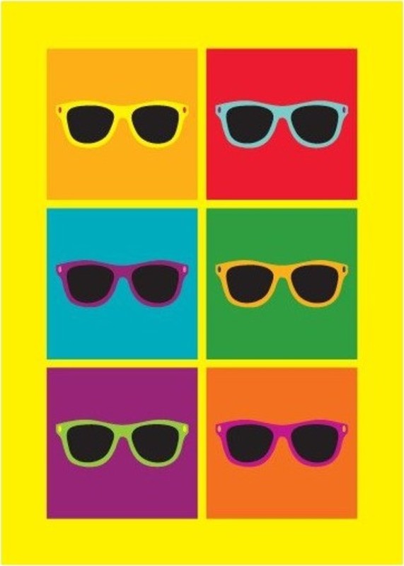 POP ART SUNGLASSES GREETING CARD