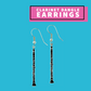 Clarinet Dangle Earrings