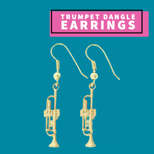 Trumpet Dangle Earrings