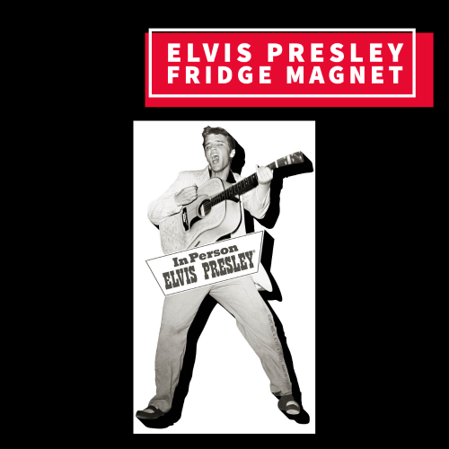 Elvis Presley Thickset Fridge Magnet