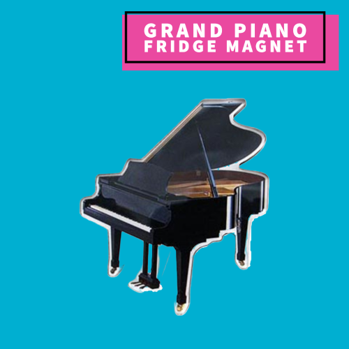 Grand Piano Fridge Magnet