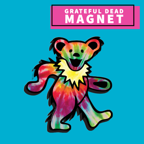 Grateful Dead (Bear Logo) Thickset Magnet