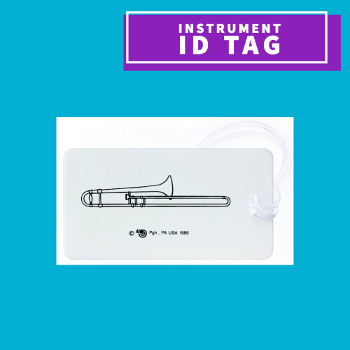 Instrument ID Tag - Trombone Design