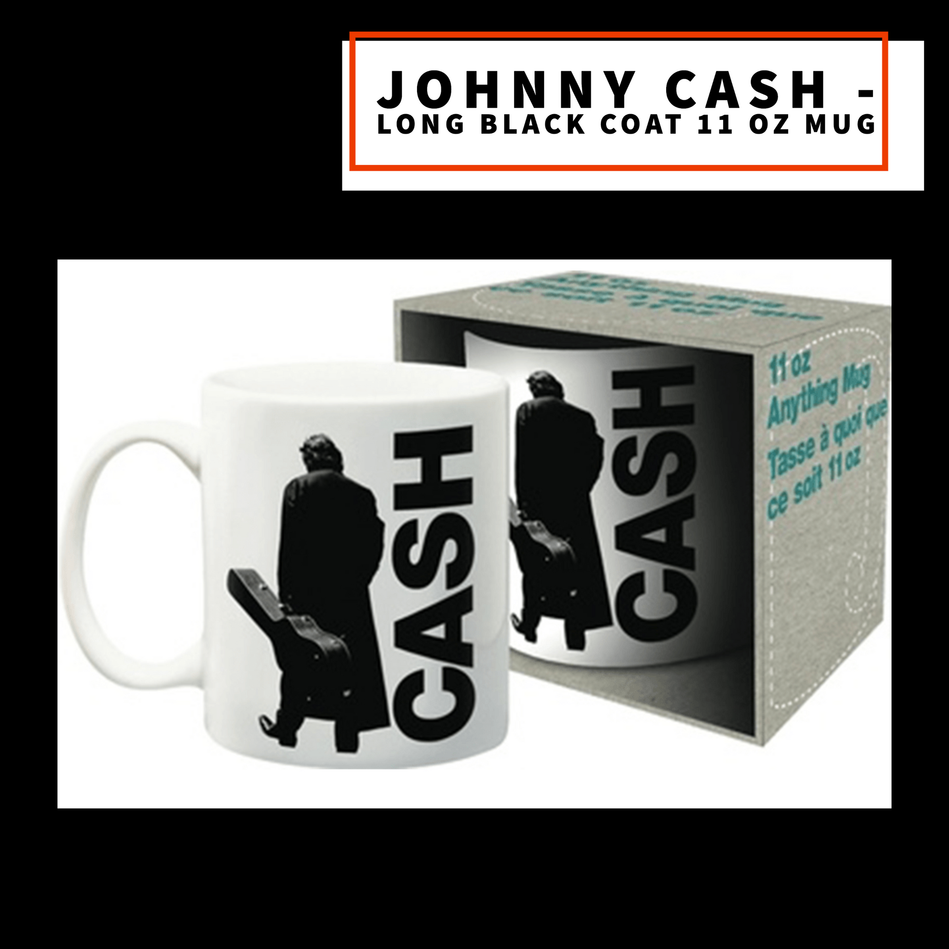 Johnny Cash - Long Black Coat Mug