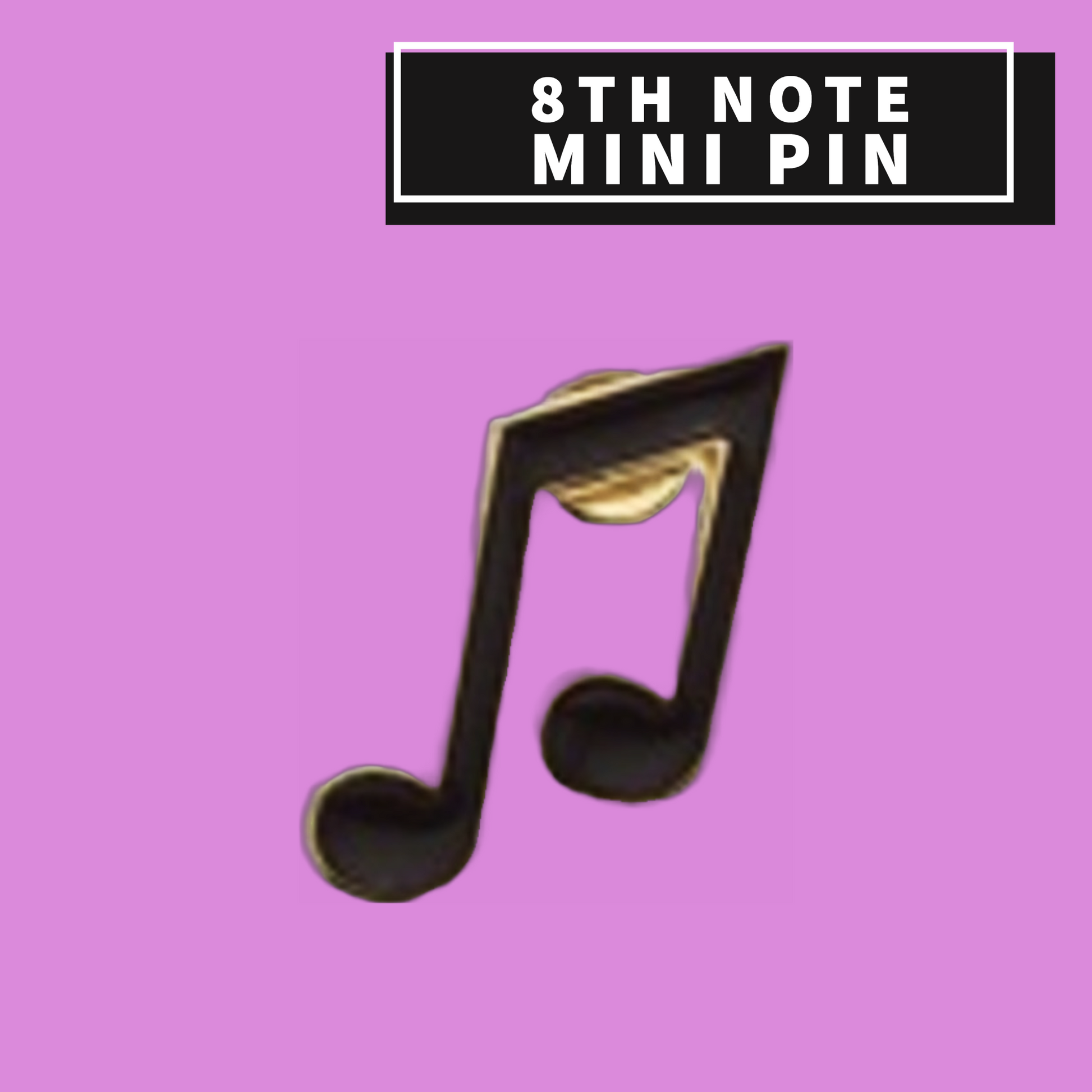 Eighth Note Mini Pin