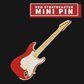 Red Stratocaster Guitar Mini Pin