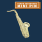 Tenor Saxophone Mini Pin