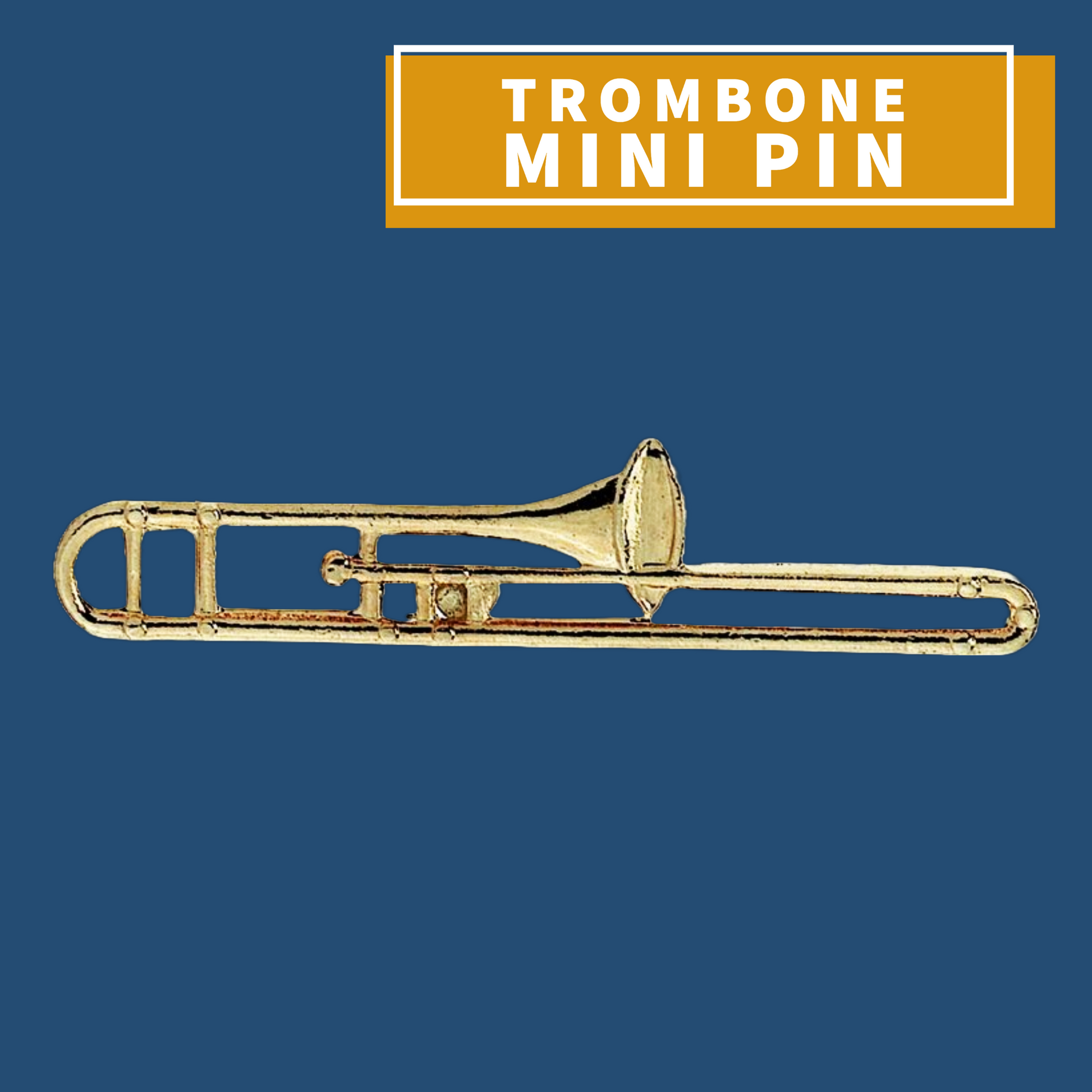 Trombone Mini Pin