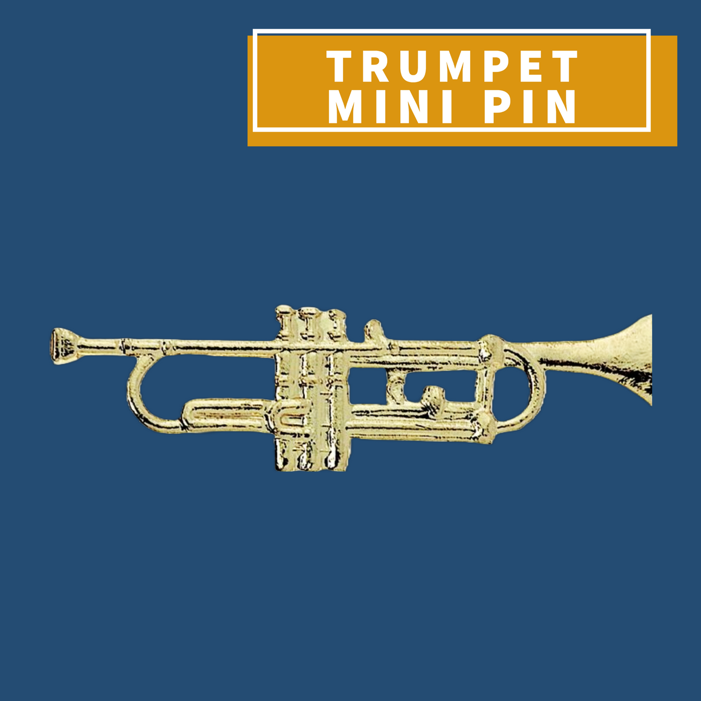 Trumpet Mini Pin