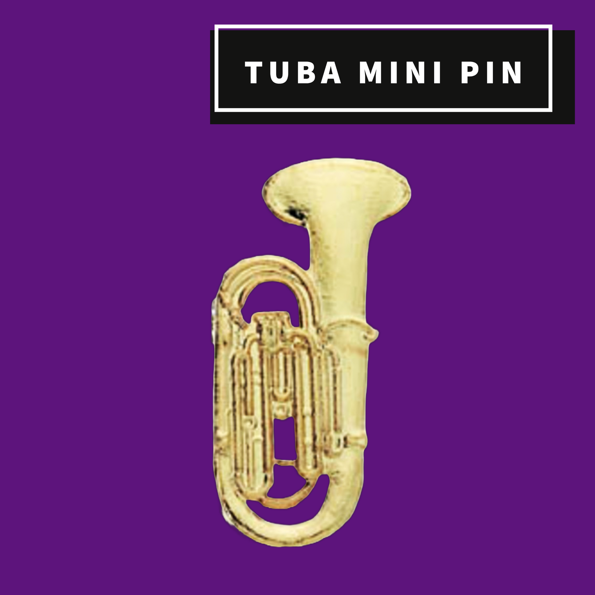 Tuba Mini Pin