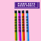 Piano Keys Colour Changing Mood Pencil (Assorted Colours)