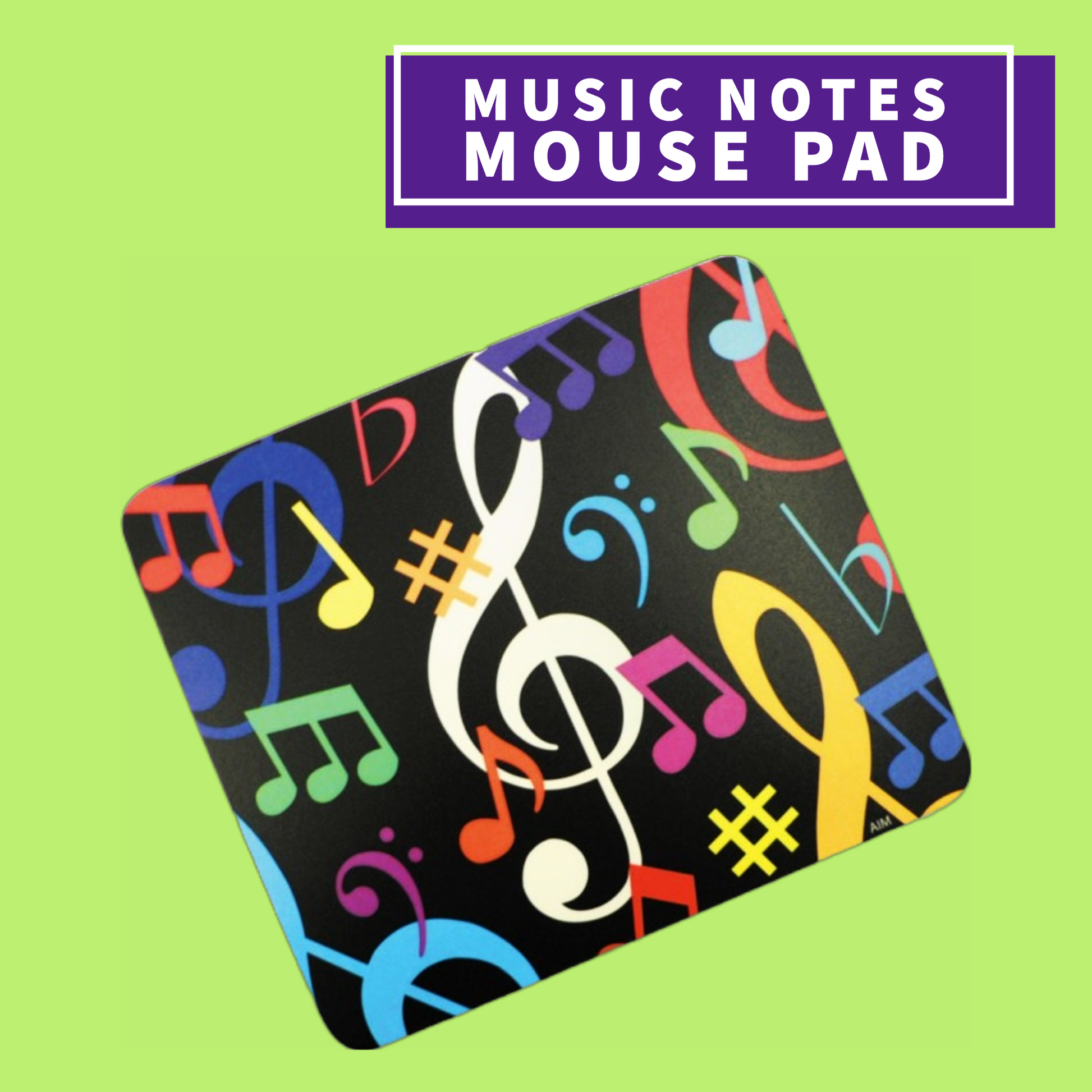 Music Notes Mouse Pad