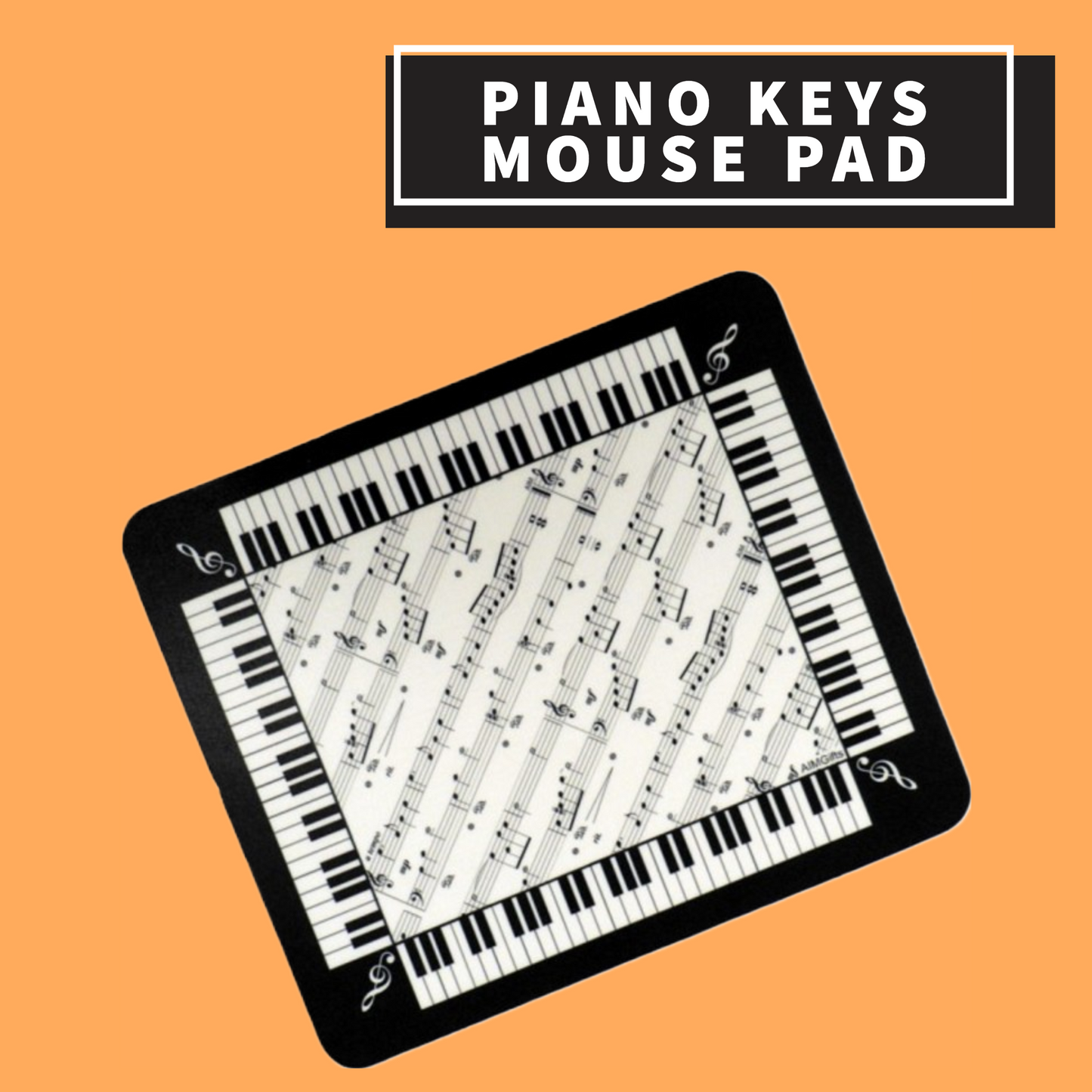 Piano Keys Mouse Pad