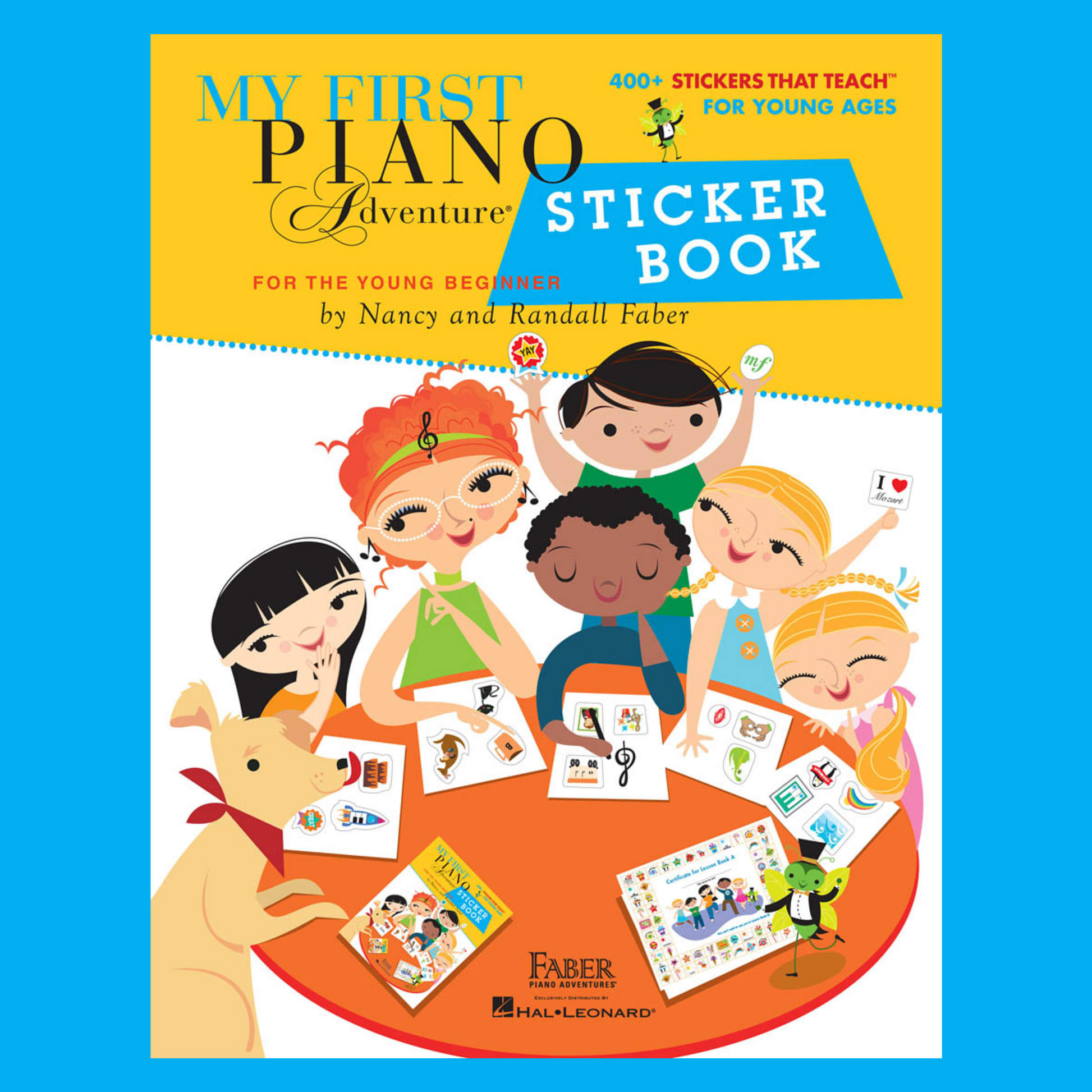 My First Piano Adventure - Sticker Book