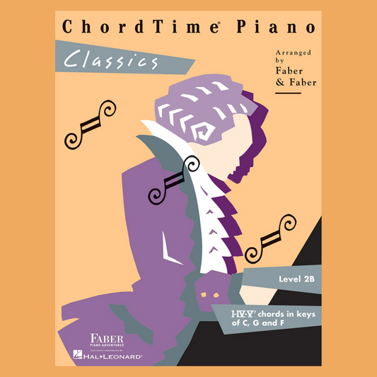 Faber Piano Adventures: ChordTime Piano Classics Level 2B Book