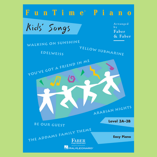 Faber Piano Adventures: FunTime Piano Kid's Songs Level 3A-3B Book