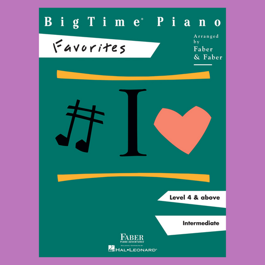 Faber Piano Adventures: BigTime Piano Favorites Level 4 Book