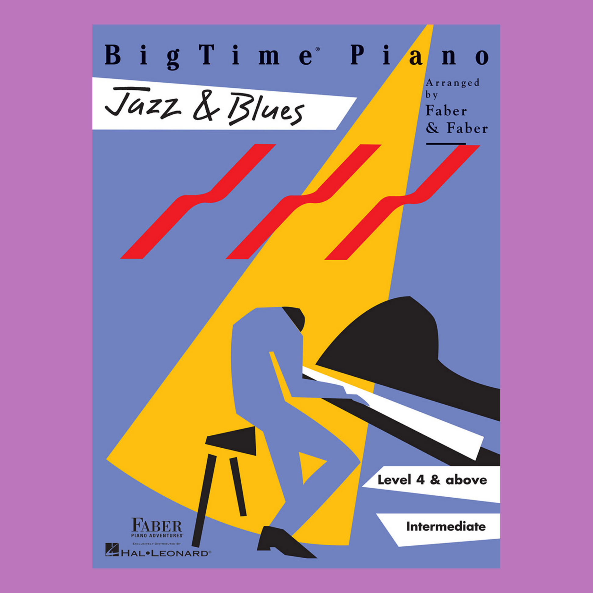 Faber Piano Adventures: BigTime Jazz & Blues Piano Level 4 Book