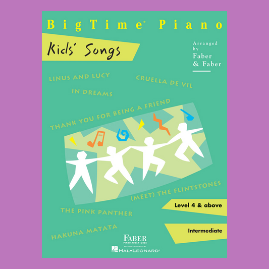 Faber Piano Adventures: BigTime Piano Kid's Songs Level 4 Book