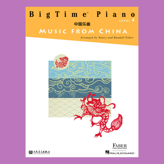 Faber Piano Adventures: Bigtime Music From China Level 4 Book & Keyboard