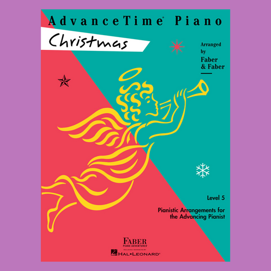 Faber Piano Adventures: AdvanceTime Christmas Piano Level 5 Book