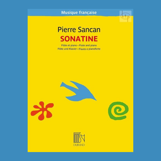 Pierre Scancan - Sonatine For Flute and Piano Book