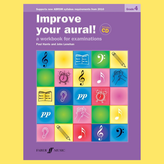Improve Your Aural - Grade 4  Book/Cd
