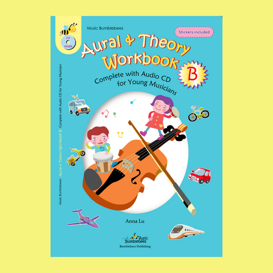 Music Bumble Bees - Aural And Theory Workbook B (Book/Cd)