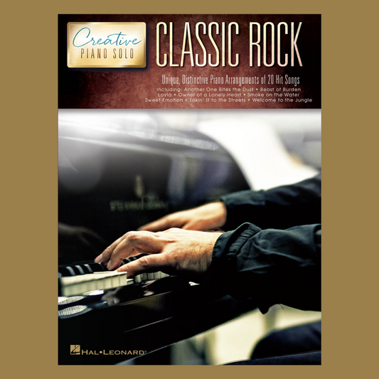 Classic Rock Creative Piano Solo Book